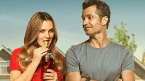 Drew Barrymore e Timothy Olyphant Santa Clarita Diet Drew Barrymore e Timothy Olyphant in Santa Clarita Diet, la nuova serie tv di Netflix