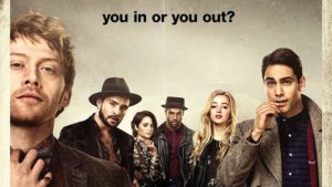 Luke Pasqualino Ed Westwick Rupert Grint in Snatch Il cast di Snatch la serie di Crackle
