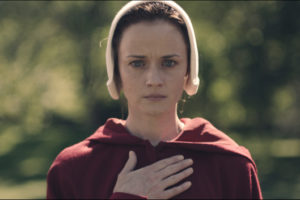 Alexis Bledel in The Handmaid's Tale The Handmaid's Tale serie di Hulu